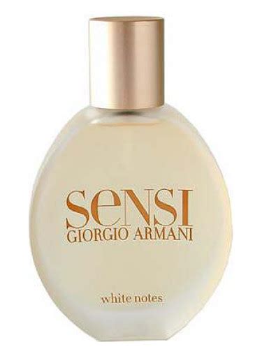 giorgio armani sensi white notes.